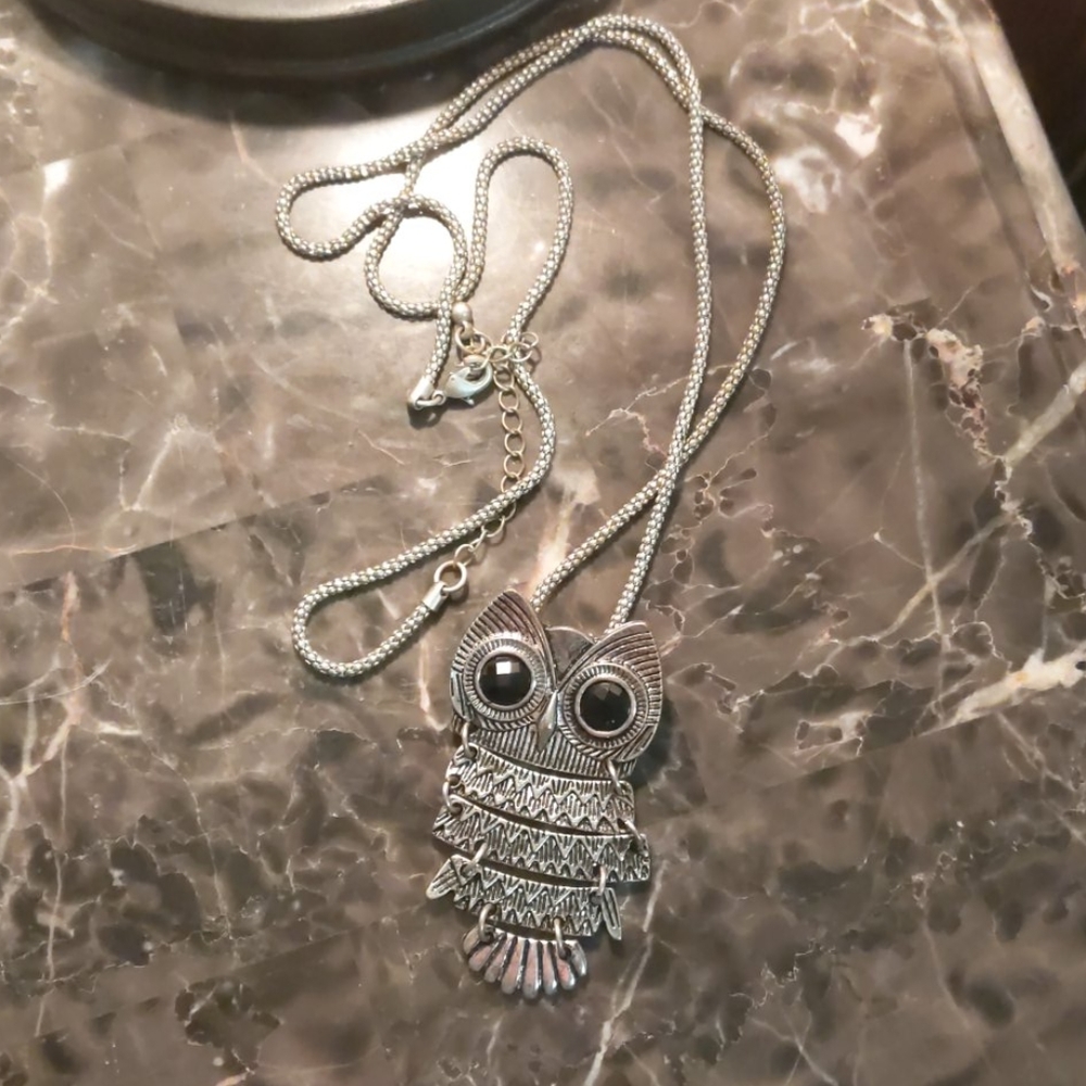 Park Lane owl necklace